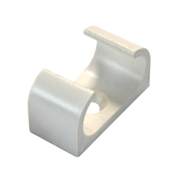 Pvc Round Spring Clip 20mm Oval Conduit Spring Clip - PVC-U Trunking UK Manufacturer