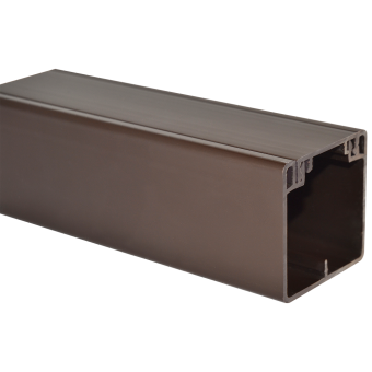 50mm x 50mm Cable Trunking - Brown 