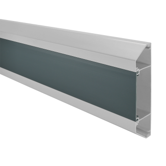 Merlin FDT1 Perimeter Trunking (White Base & Grey Centre Lid)