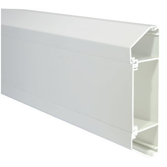 Merlin FDT1 Perimeter Trunking (Base & 3 Covers) - White