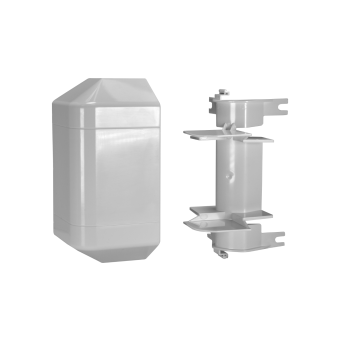 FDT1 External Angle (Moulded Clip on) - White