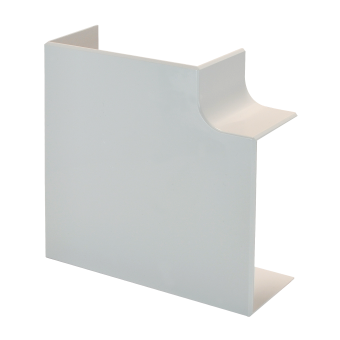 MCT100 Flat Angle (Moulded Clip on) - White
