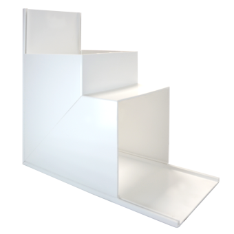 MCT600 Flat Angle (Fabricated) - White